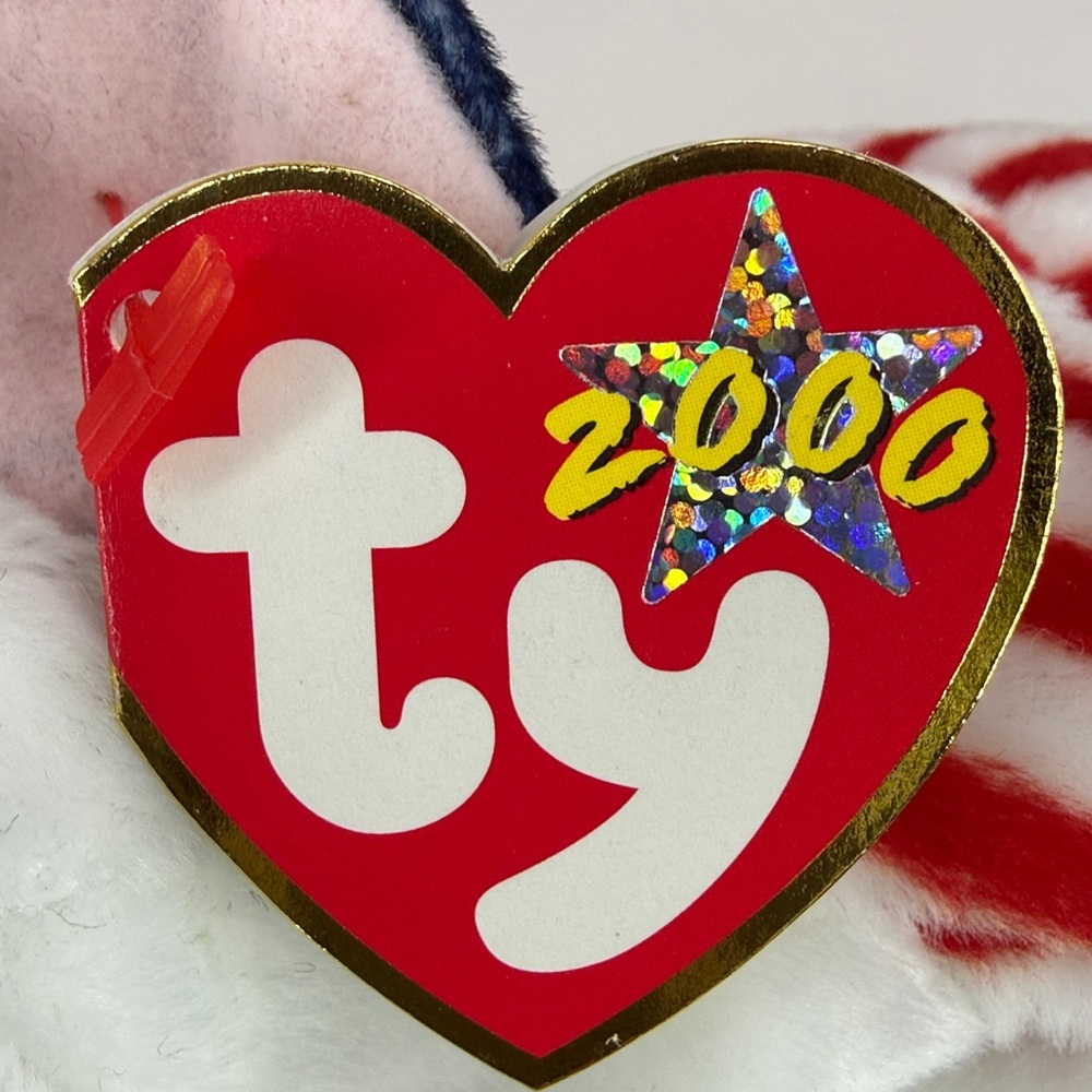 ❤️🇺🇸BEANIE BABY PATRIOTIC BUNDLE - SPANGLE / RIGHTY / LEFTY - Picture 9 of 16